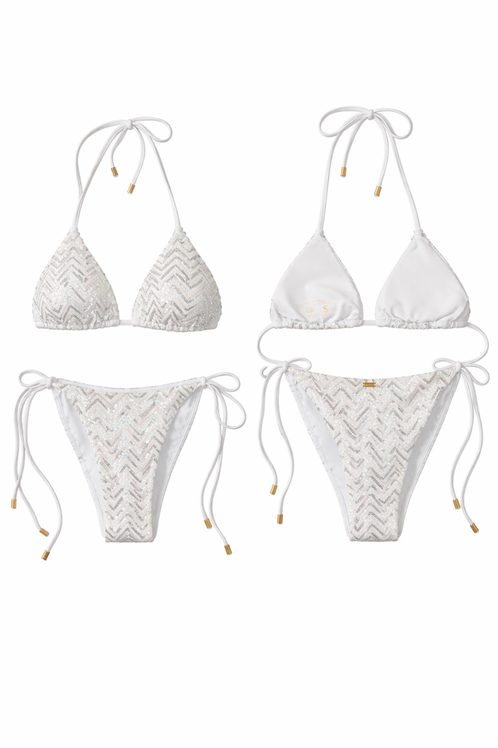 Ladyship Sequin Bikini Set