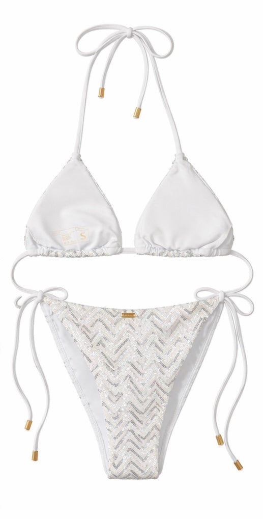 Ladyship Sequin Bikini Set